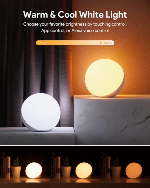 Premium Quality Led Desk Lamp Black Table Lamp With App Control And Decorated Dimmable Desk Table Lamp For Reading Room - Image 3